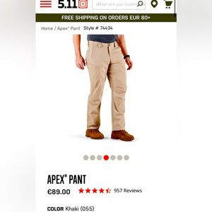 5.11 Tactical Men’s pants 34/32